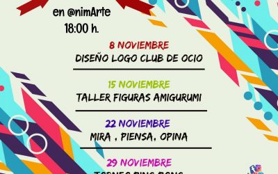 CLUB DE OCIO ANIMARTE NOVIEMBRE