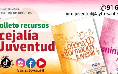 FOLLETOS RECURSOS CONCEJALÍA DE JUVENTUD