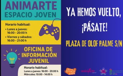 APERTURA DE ANIMARTE Y OFICINA DE INFORMACIÓN JUVENIL