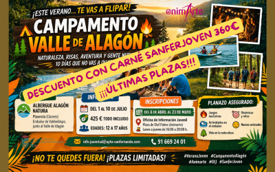 ¡ÚLTIMAS PLAZAS PARA EL CAMPAMENTO DE VERANO 2026!